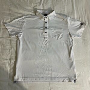 FootJoy x Todd Snyder White Polo Shirt